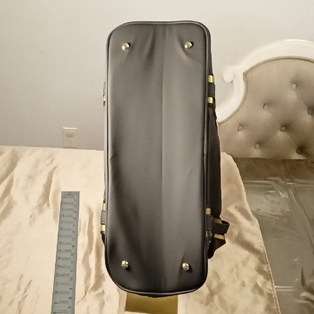 Versace Black and Gold Tote Bag with Gold Hardware NWOT